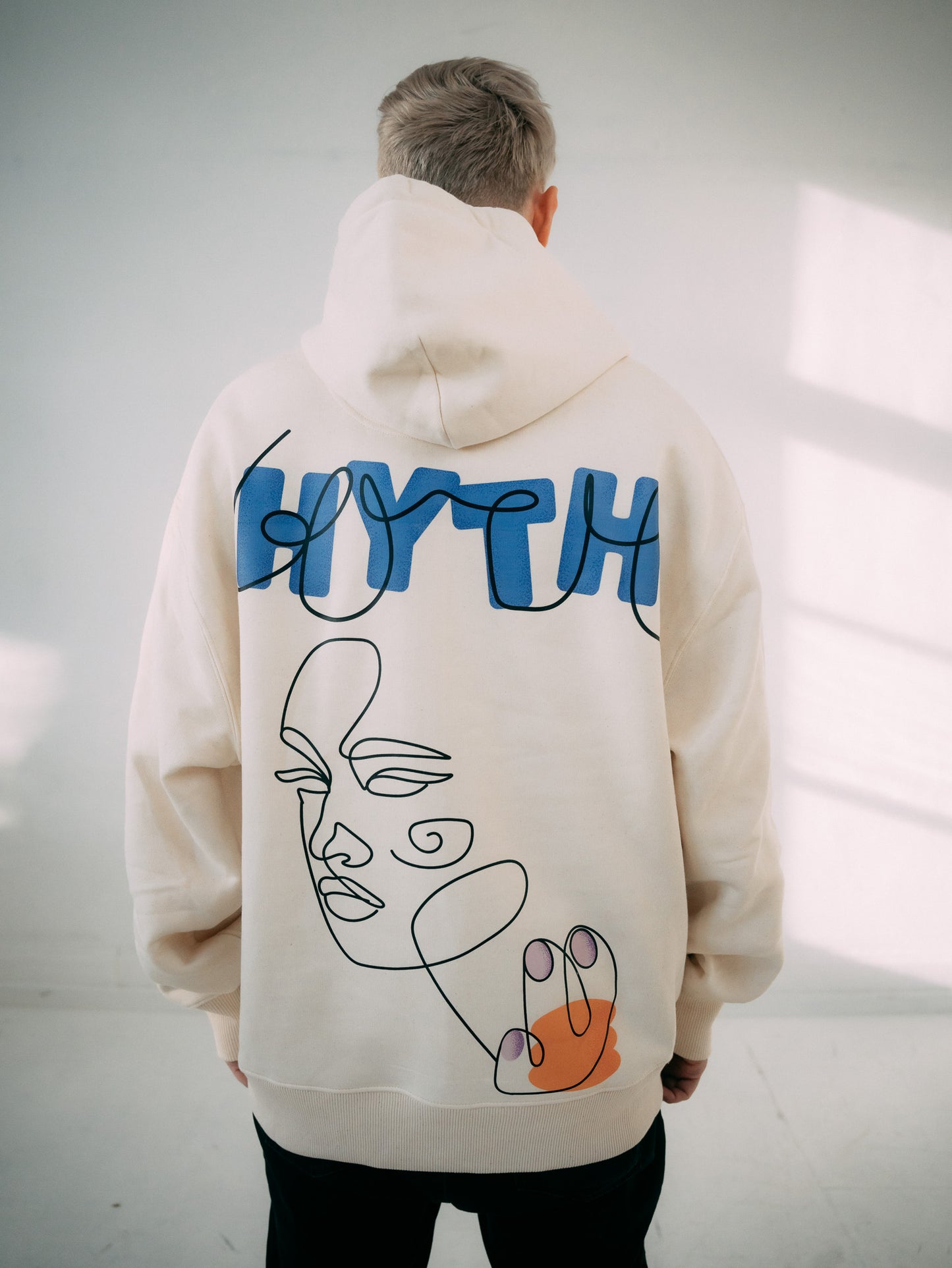 HYTH - Faceless - Hoodie - Beige