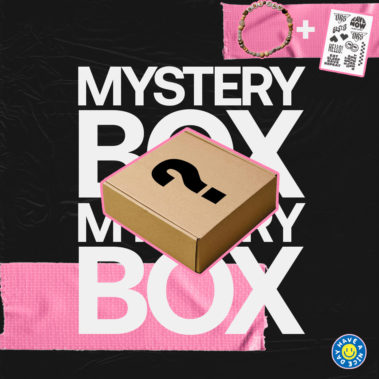 OBS - große Mystery Box + limitiertes OBS Armband