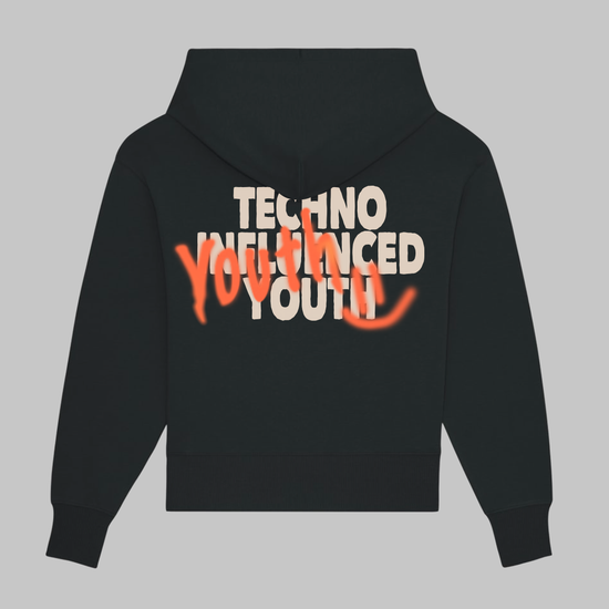 HYTH - Techno Influenced Youth - Hoodie - Schwarz